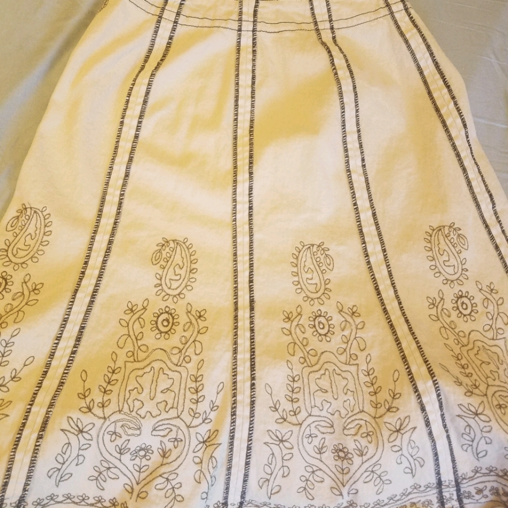 Motto fit & flare skirt